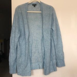 Cozy Blue J Crew Cardigan
